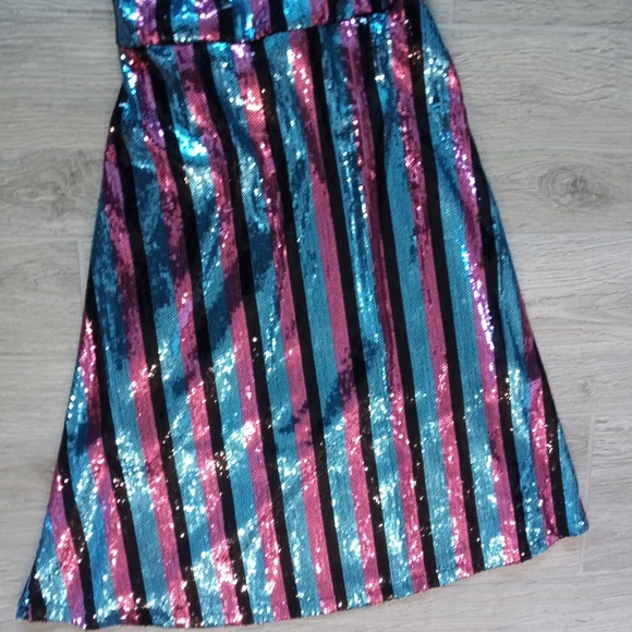 Gianni Bini Girls Sequined Holiday Party Dress - Picture 3 of 7